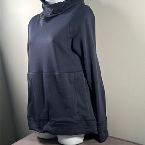 Sweaty Betty Cowl Neck hoodie in Slate Blue